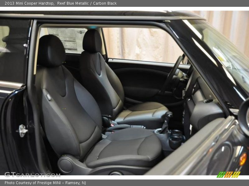 Reef Blue Metallic / Carbon Black 2013 Mini Cooper Hardtop
