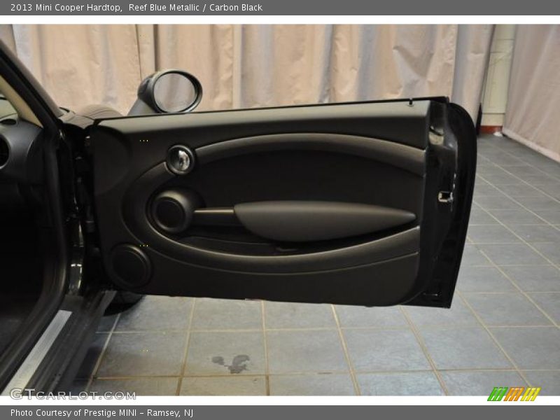 Reef Blue Metallic / Carbon Black 2013 Mini Cooper Hardtop