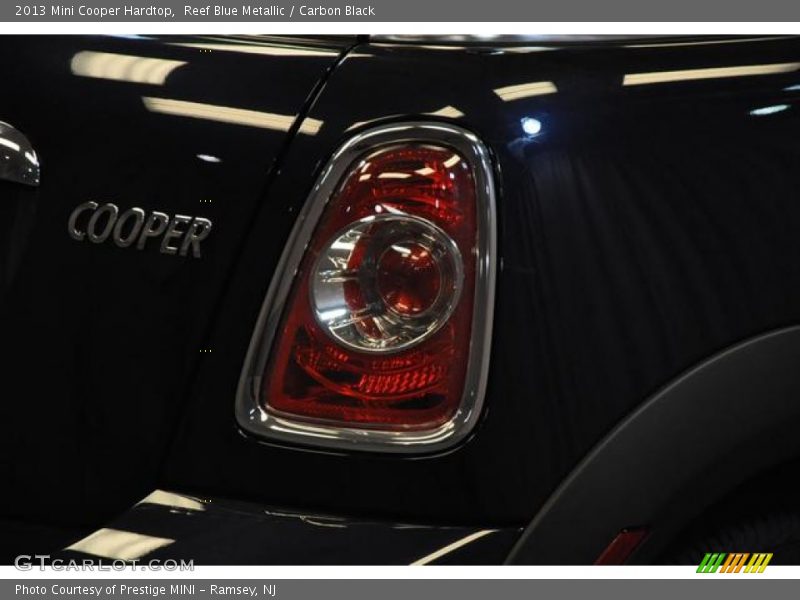 Reef Blue Metallic / Carbon Black 2013 Mini Cooper Hardtop