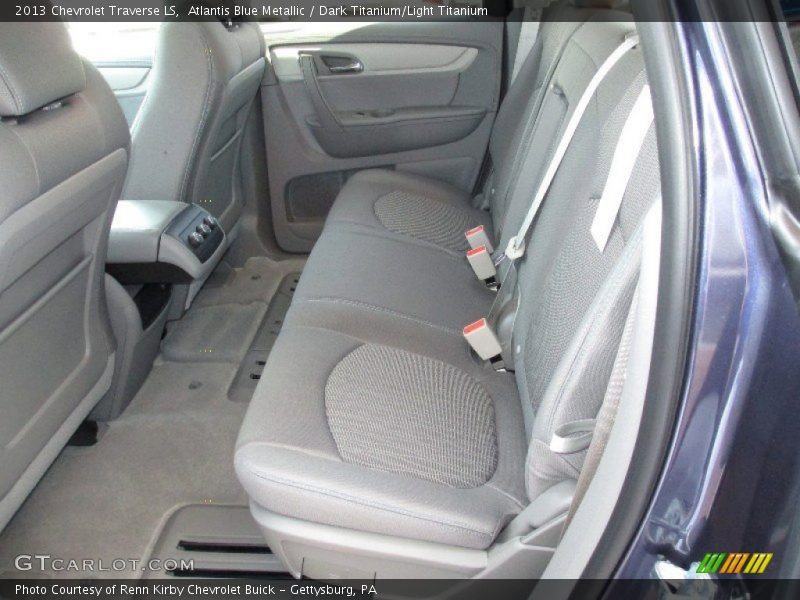 Atlantis Blue Metallic / Dark Titanium/Light Titanium 2013 Chevrolet Traverse LS