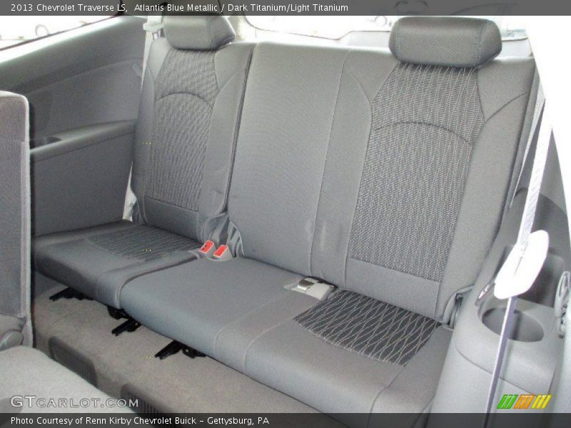 Atlantis Blue Metallic / Dark Titanium/Light Titanium 2013 Chevrolet Traverse LS