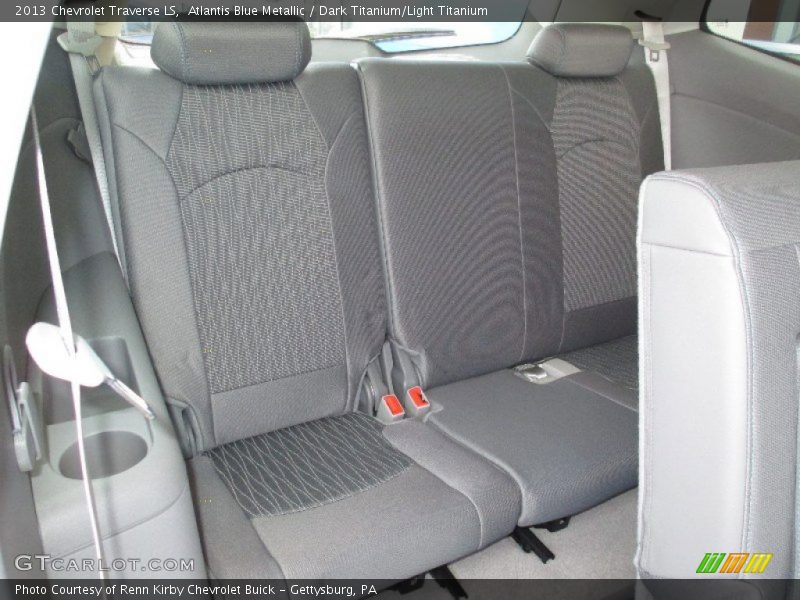 Atlantis Blue Metallic / Dark Titanium/Light Titanium 2013 Chevrolet Traverse LS