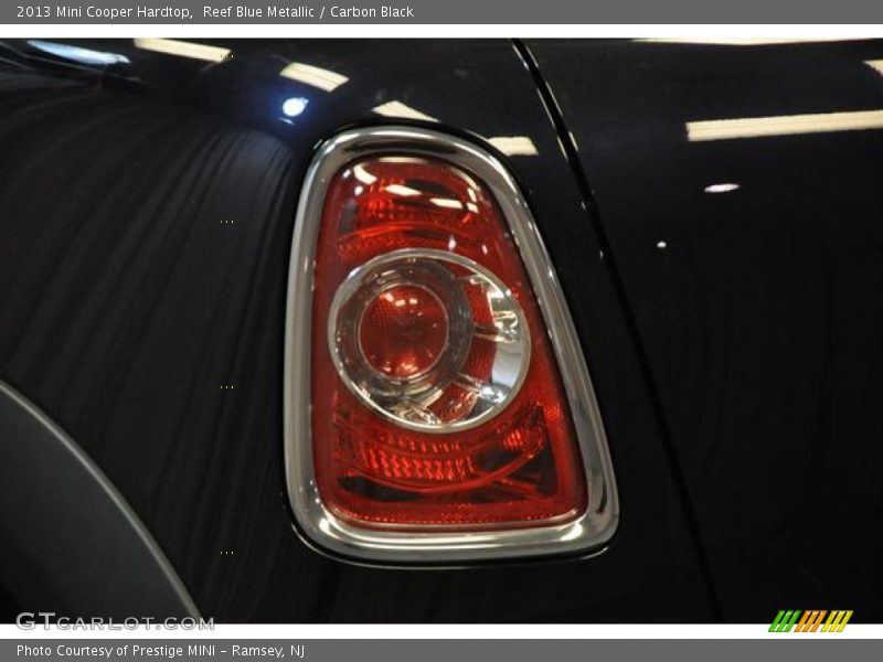 Reef Blue Metallic / Carbon Black 2013 Mini Cooper Hardtop