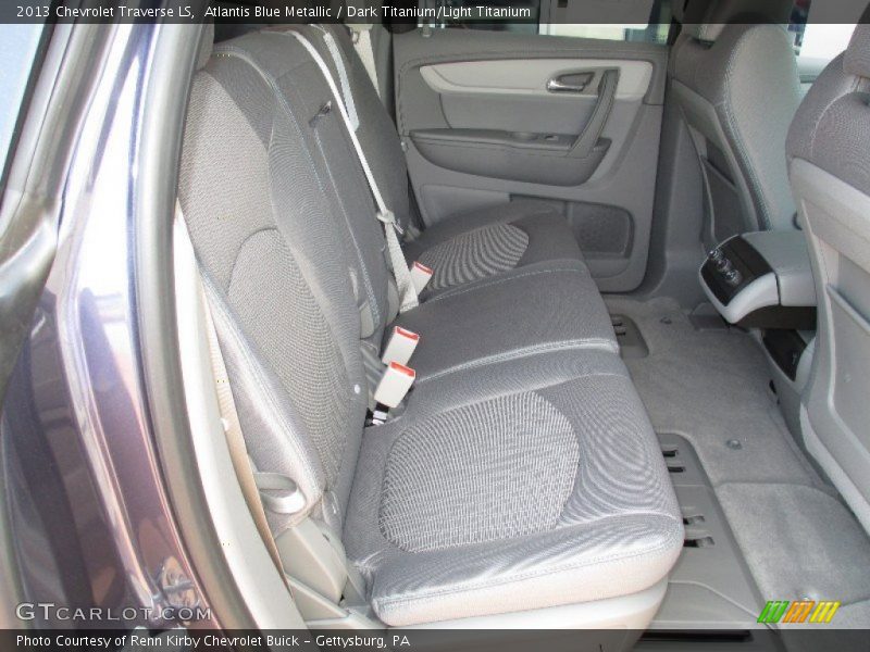 Atlantis Blue Metallic / Dark Titanium/Light Titanium 2013 Chevrolet Traverse LS