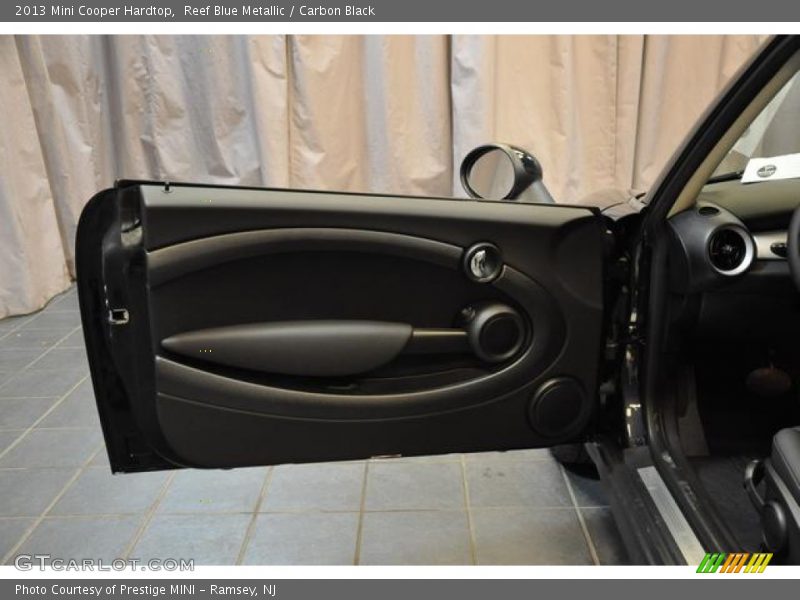 Reef Blue Metallic / Carbon Black 2013 Mini Cooper Hardtop