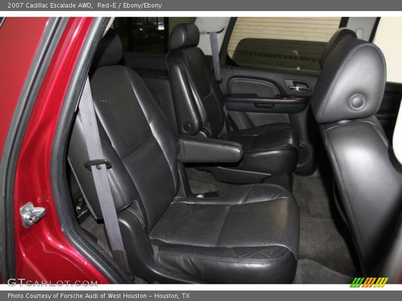 Red-E / Ebony/Ebony 2007 Cadillac Escalade AWD