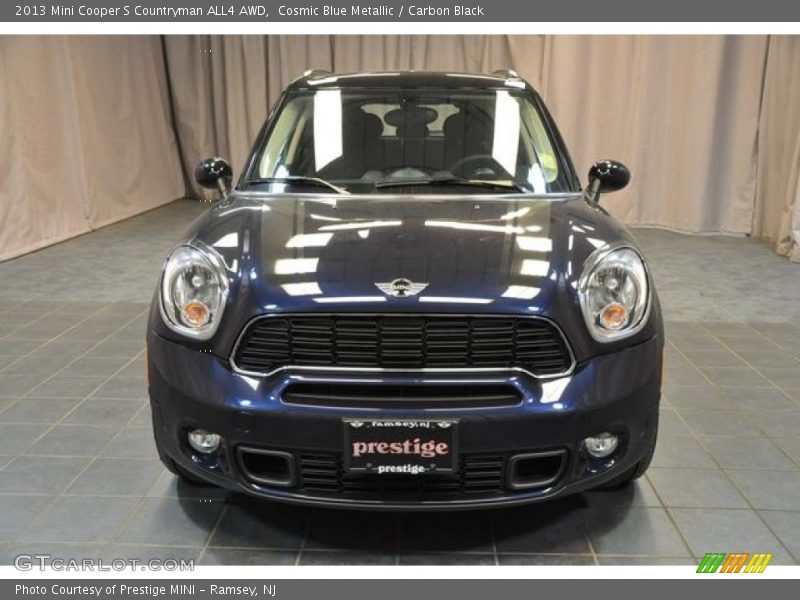 Cosmic Blue Metallic / Carbon Black 2013 Mini Cooper S Countryman ALL4 AWD
