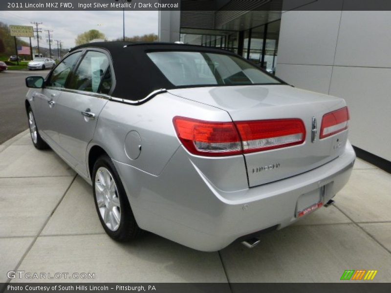 Ingot Silver Metallic / Dark Charcoal 2011 Lincoln MKZ FWD