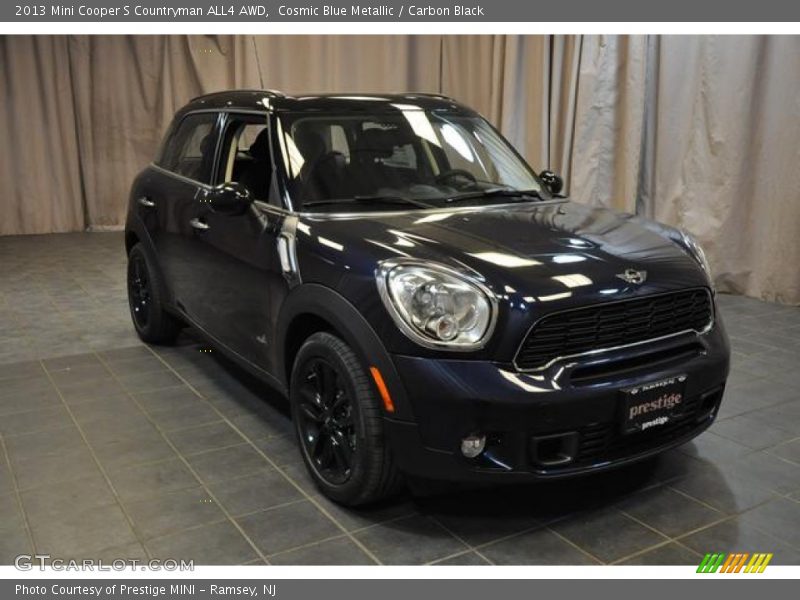 Cosmic Blue Metallic / Carbon Black 2013 Mini Cooper S Countryman ALL4 AWD