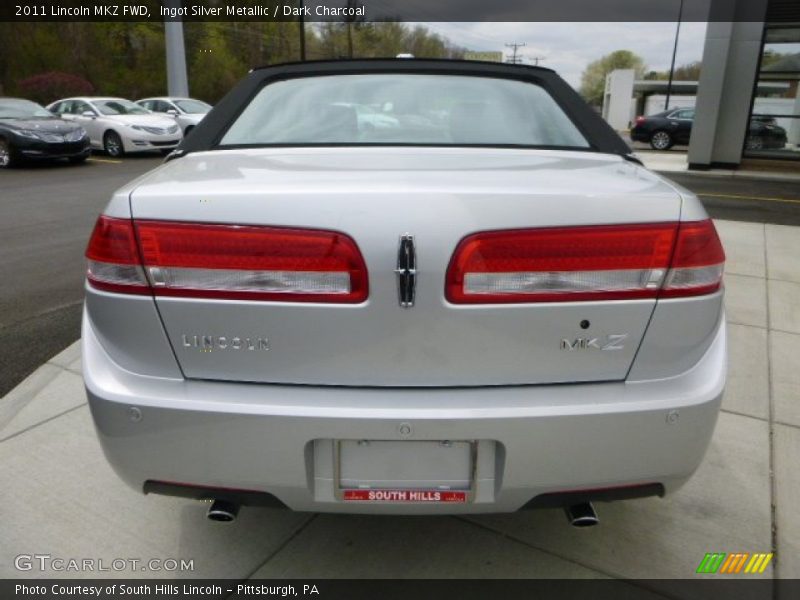 Ingot Silver Metallic / Dark Charcoal 2011 Lincoln MKZ FWD