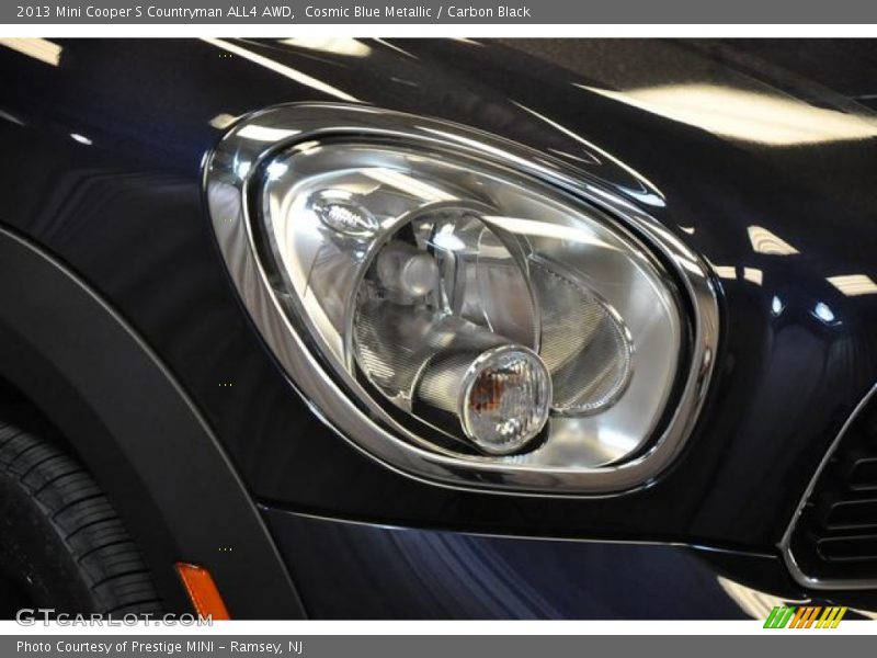 Cosmic Blue Metallic / Carbon Black 2013 Mini Cooper S Countryman ALL4 AWD