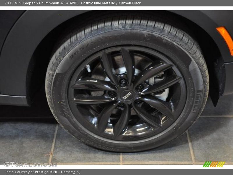 Cosmic Blue Metallic / Carbon Black 2013 Mini Cooper S Countryman ALL4 AWD