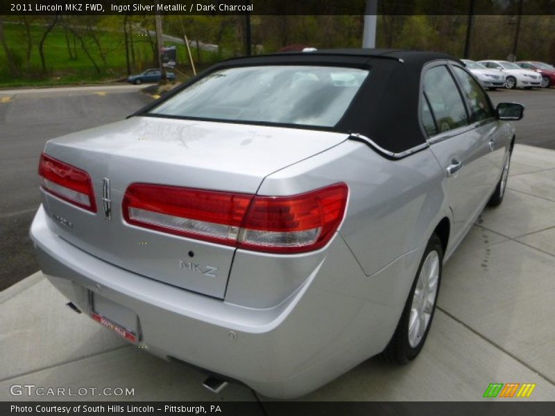 Ingot Silver Metallic / Dark Charcoal 2011 Lincoln MKZ FWD