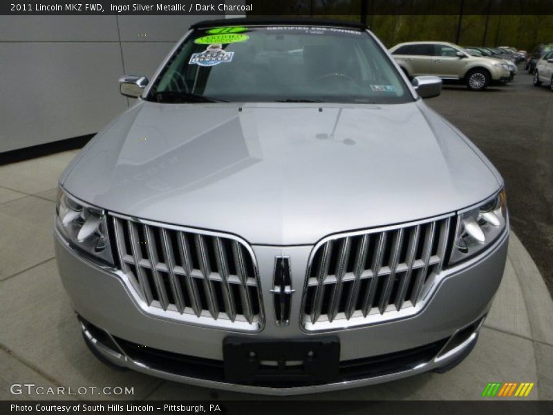 Ingot Silver Metallic / Dark Charcoal 2011 Lincoln MKZ FWD