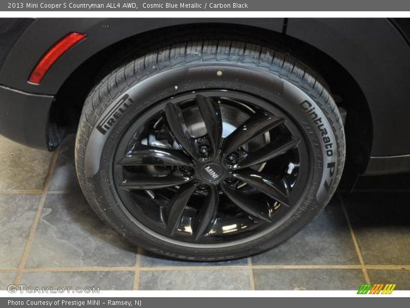 Cosmic Blue Metallic / Carbon Black 2013 Mini Cooper S Countryman ALL4 AWD