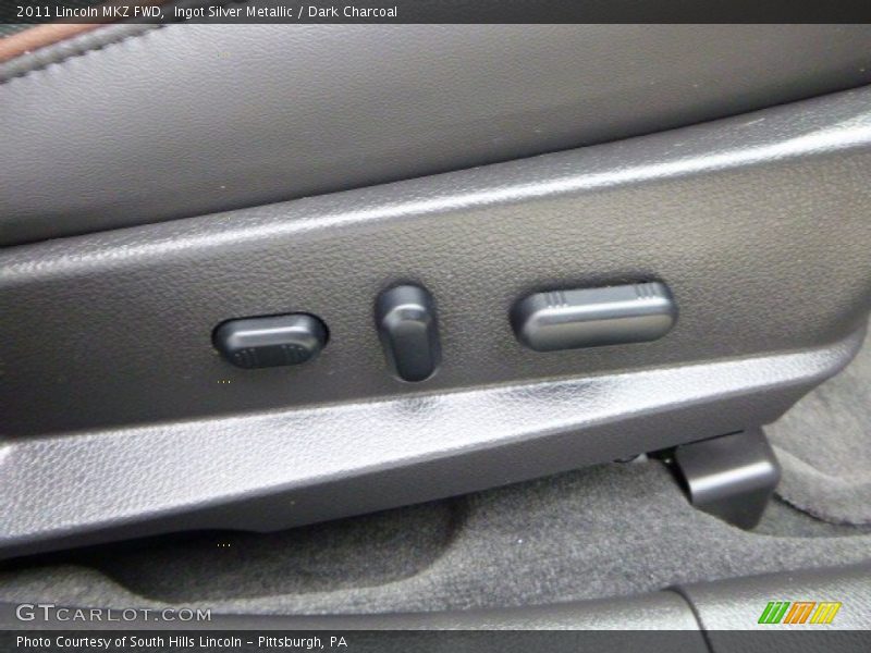 Ingot Silver Metallic / Dark Charcoal 2011 Lincoln MKZ FWD