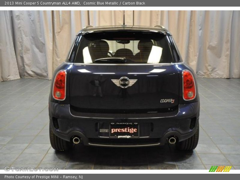 Cosmic Blue Metallic / Carbon Black 2013 Mini Cooper S Countryman ALL4 AWD