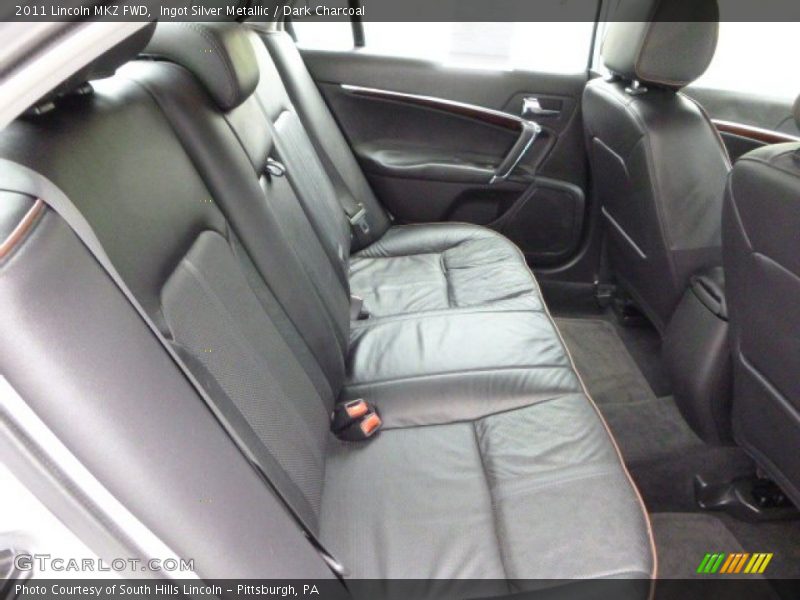 Rear Seat of 2011 MKZ FWD