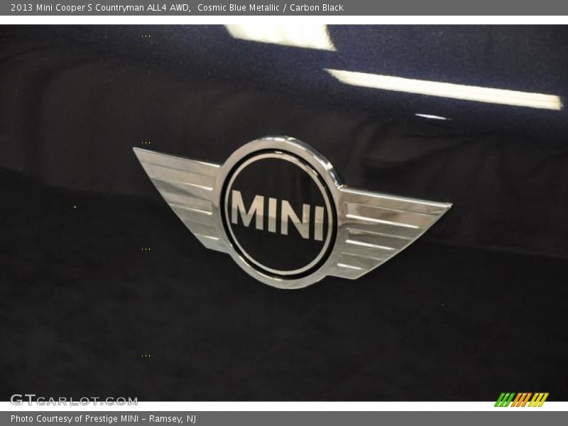 Cosmic Blue Metallic / Carbon Black 2013 Mini Cooper S Countryman ALL4 AWD