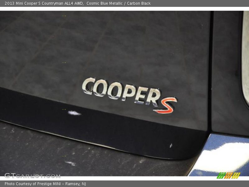 Cosmic Blue Metallic / Carbon Black 2013 Mini Cooper S Countryman ALL4 AWD