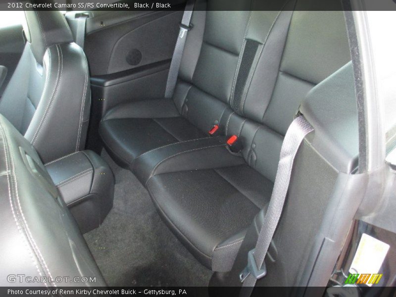 Black / Black 2012 Chevrolet Camaro SS/RS Convertible