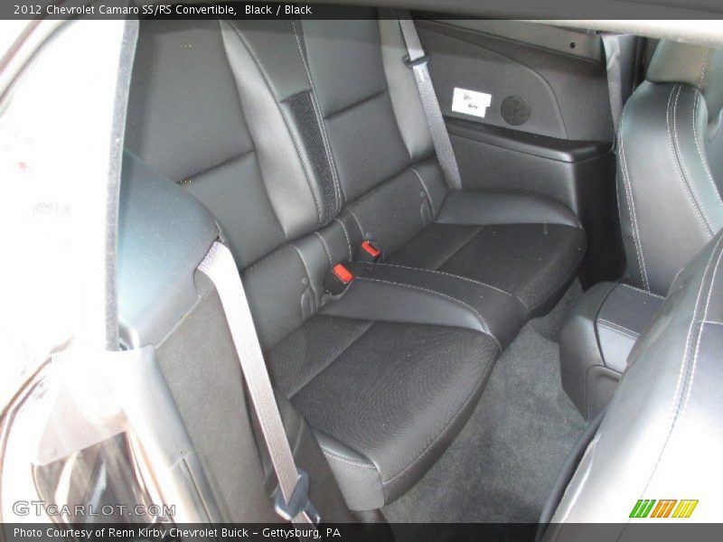 Black / Black 2012 Chevrolet Camaro SS/RS Convertible
