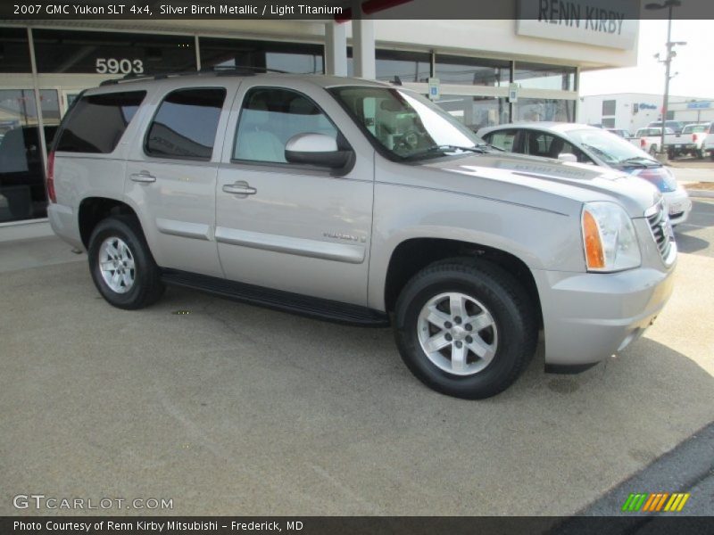 Silver Birch Metallic / Light Titanium 2007 GMC Yukon SLT 4x4