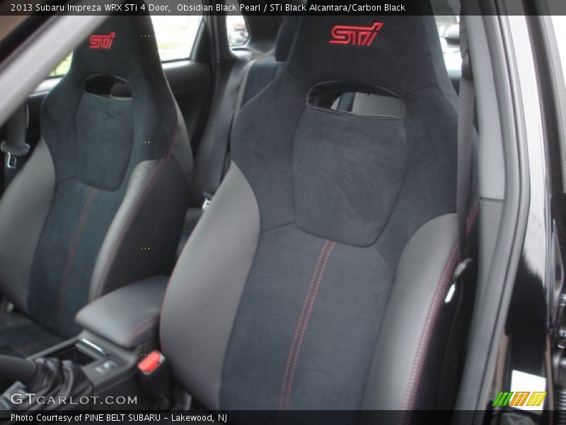 Obsidian Black Pearl / STi Black Alcantara/Carbon Black 2013 Subaru Impreza WRX STi 4 Door