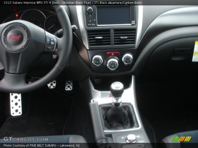 Obsidian Black Pearl / STi Black Alcantara/Carbon Black 2013 Subaru Impreza WRX STi 4 Door