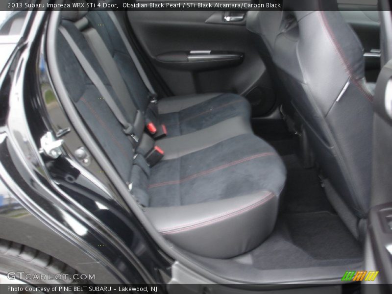 Rear Seat of 2013 Impreza WRX STi 4 Door