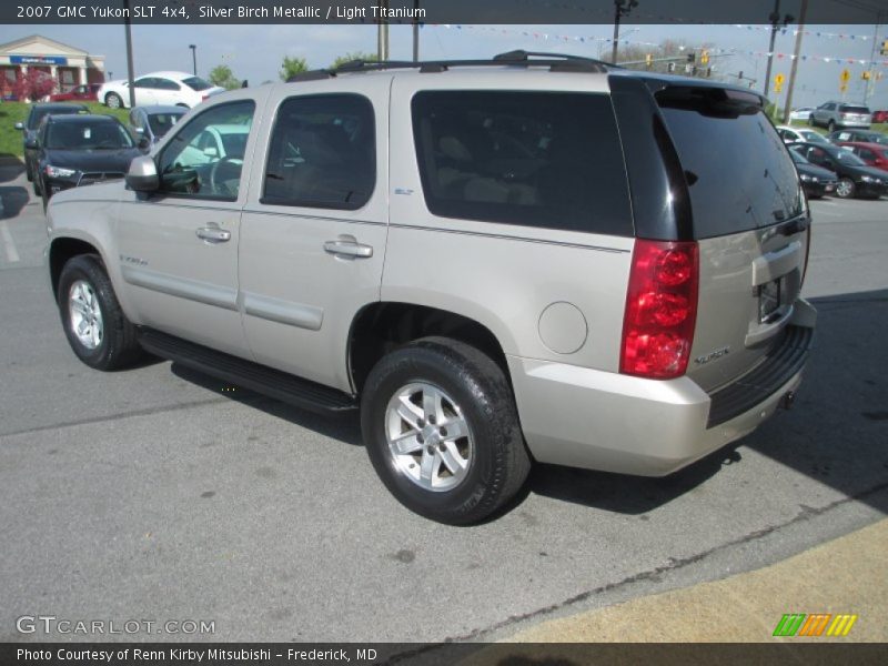 Silver Birch Metallic / Light Titanium 2007 GMC Yukon SLT 4x4
