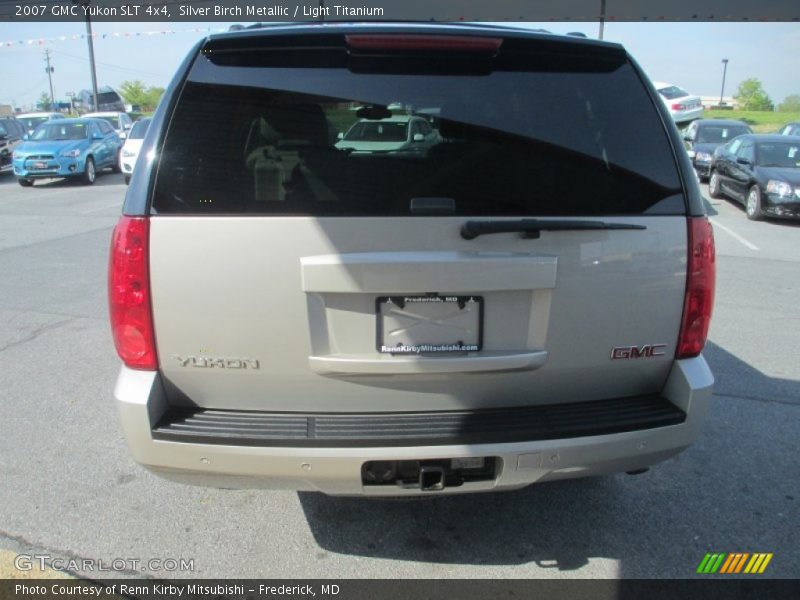 Silver Birch Metallic / Light Titanium 2007 GMC Yukon SLT 4x4
