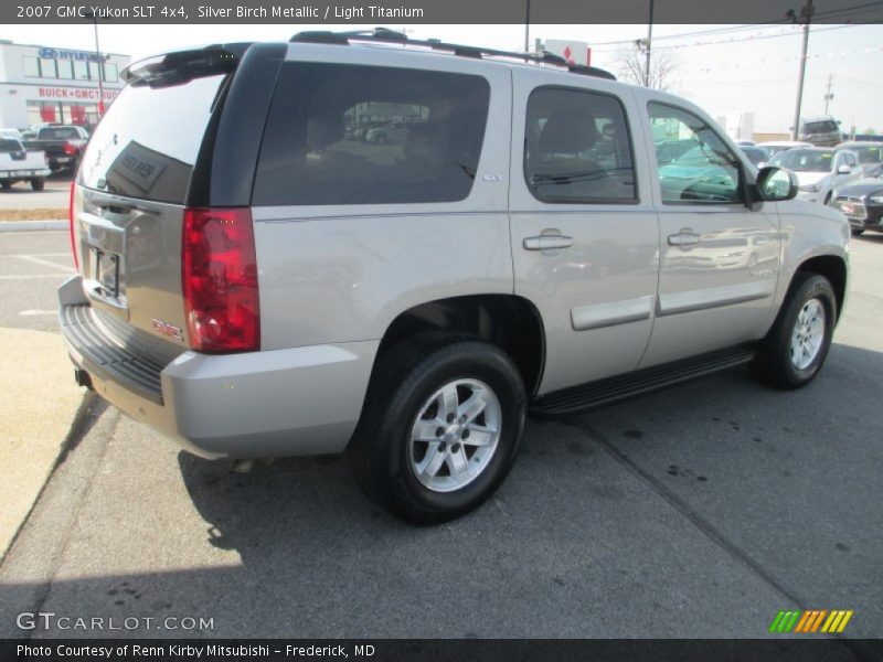 Silver Birch Metallic / Light Titanium 2007 GMC Yukon SLT 4x4