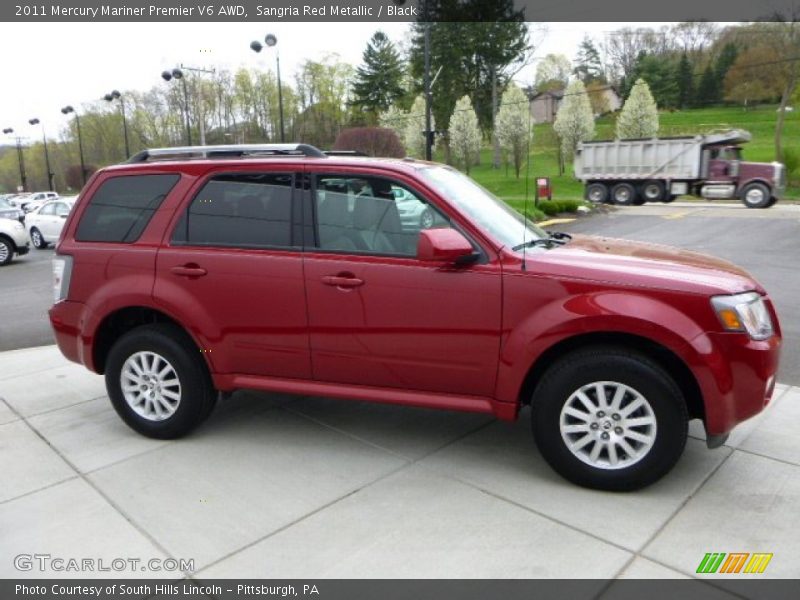  2011 Mariner Premier V6 AWD Sangria Red Metallic