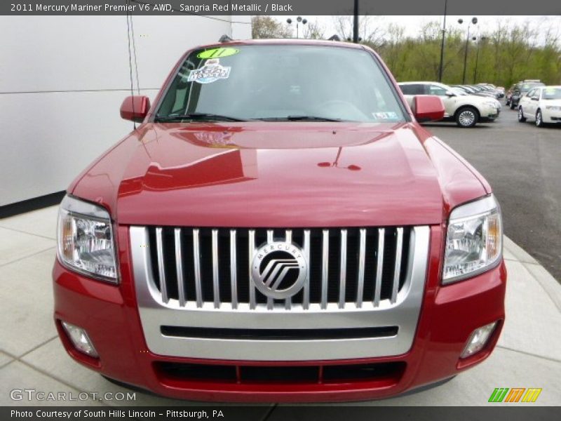  2011 Mariner Premier V6 AWD Sangria Red Metallic