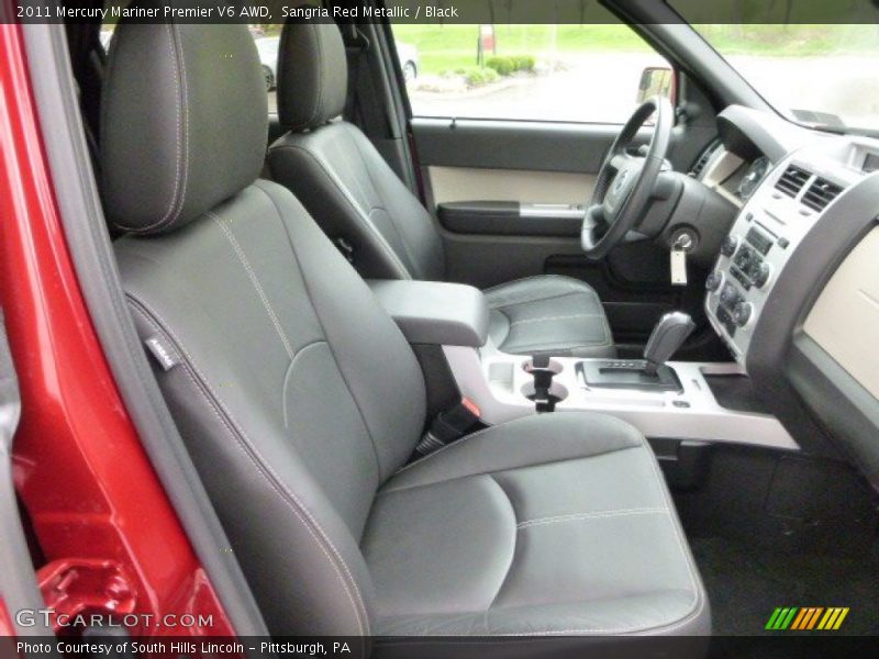  2011 Mariner Premier V6 AWD Black Interior