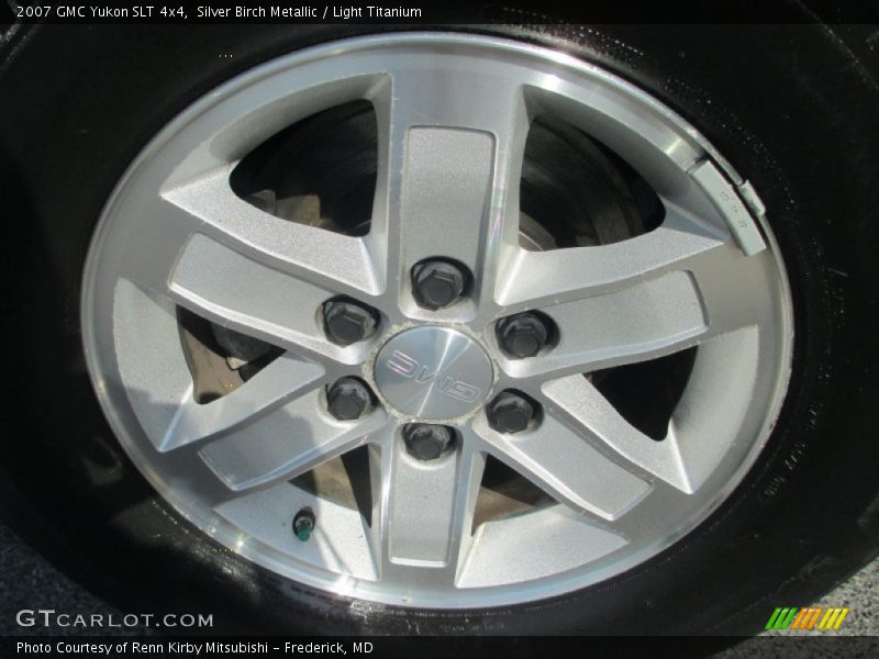 Silver Birch Metallic / Light Titanium 2007 GMC Yukon SLT 4x4