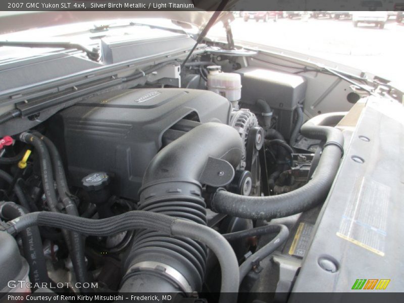 Silver Birch Metallic / Light Titanium 2007 GMC Yukon SLT 4x4