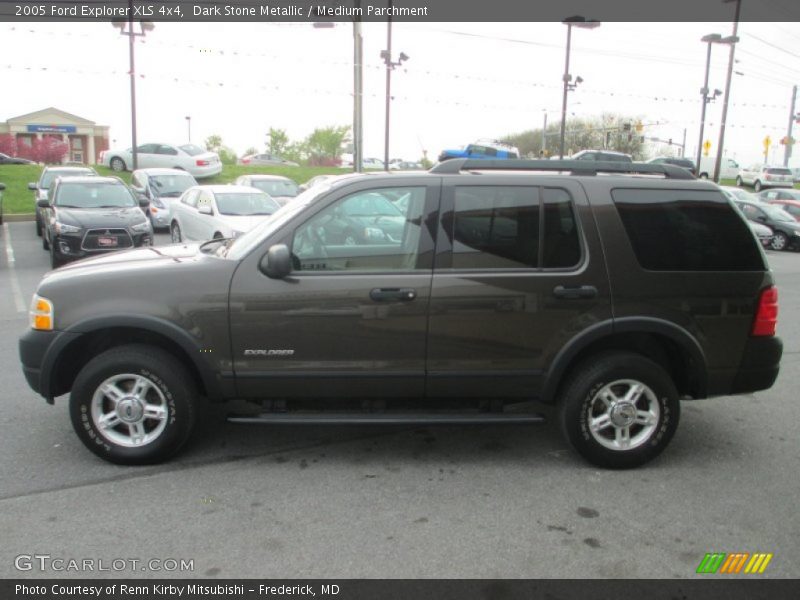 Dark Stone Metallic / Medium Parchment 2005 Ford Explorer XLS 4x4