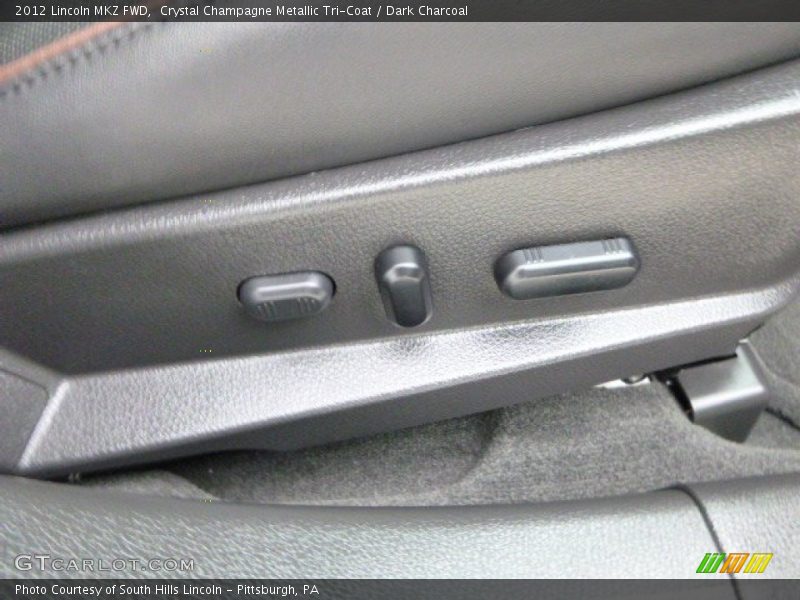 Crystal Champagne Metallic Tri-Coat / Dark Charcoal 2012 Lincoln MKZ FWD