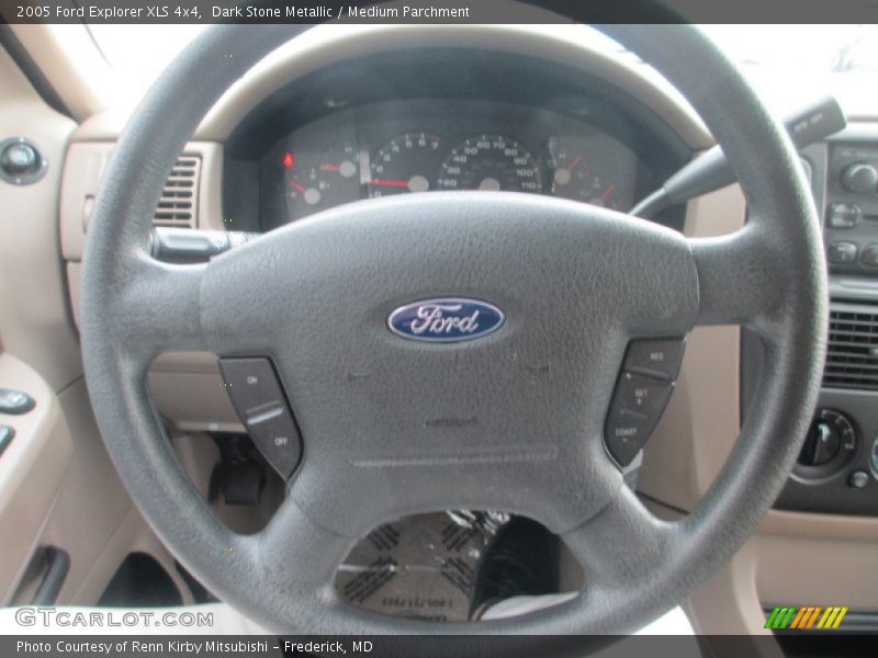 Dark Stone Metallic / Medium Parchment 2005 Ford Explorer XLS 4x4