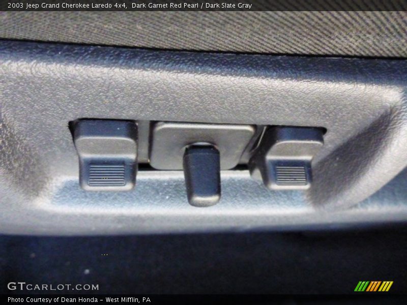 Dark Garnet Red Pearl / Dark Slate Gray 2003 Jeep Grand Cherokee Laredo 4x4