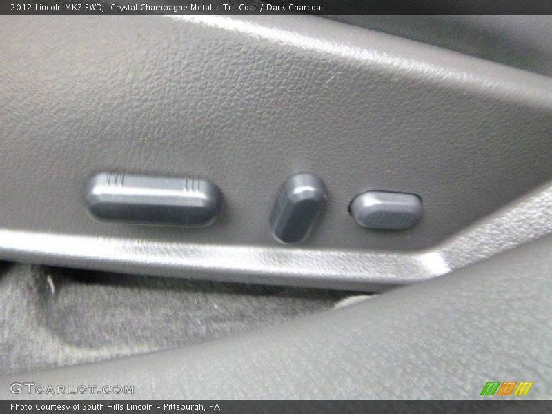 Crystal Champagne Metallic Tri-Coat / Dark Charcoal 2012 Lincoln MKZ FWD