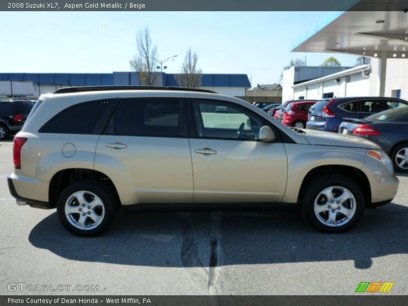 Aspen Gold Metallic / Beige 2008 Suzuki XL7