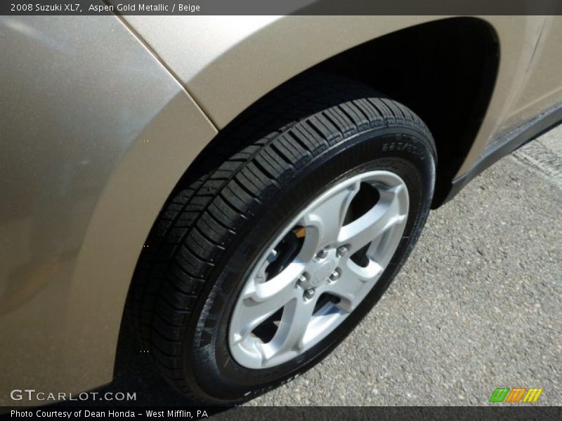 Aspen Gold Metallic / Beige 2008 Suzuki XL7