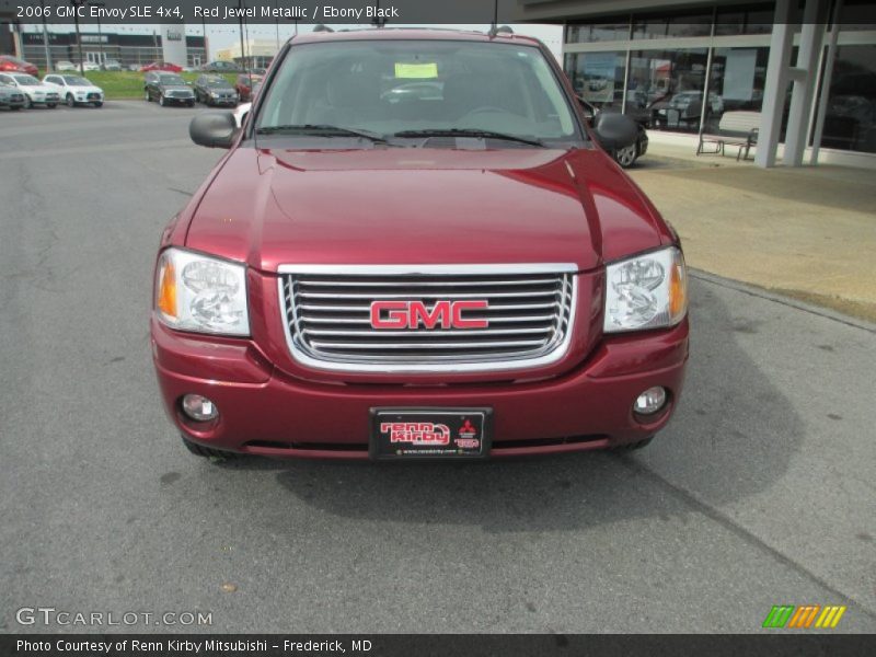 Red Jewel Metallic / Ebony Black 2006 GMC Envoy SLE 4x4