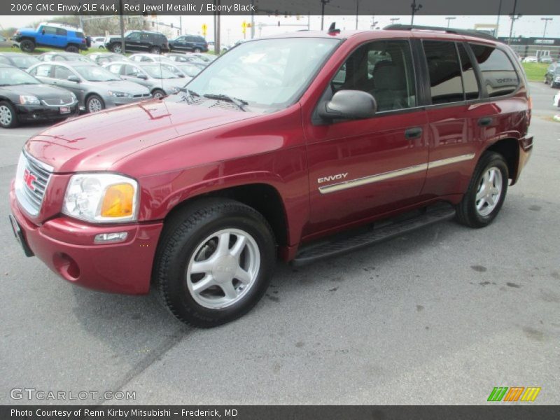 Red Jewel Metallic / Ebony Black 2006 GMC Envoy SLE 4x4