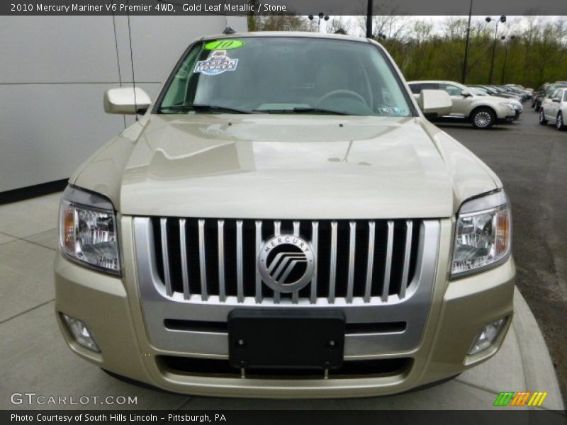 Gold Leaf Metallic / Stone 2010 Mercury Mariner V6 Premier 4WD