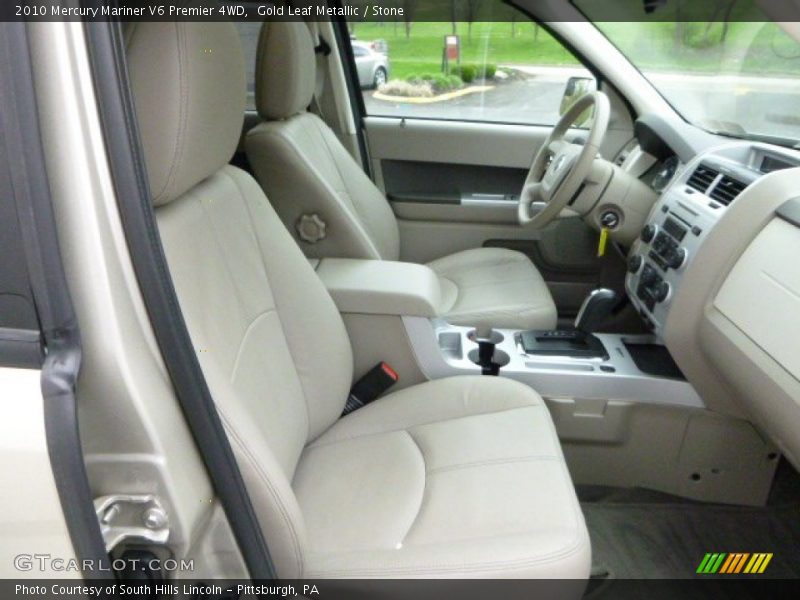 Gold Leaf Metallic / Stone 2010 Mercury Mariner V6 Premier 4WD