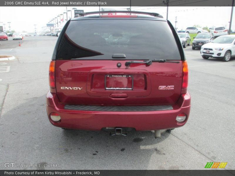 Red Jewel Metallic / Ebony Black 2006 GMC Envoy SLE 4x4